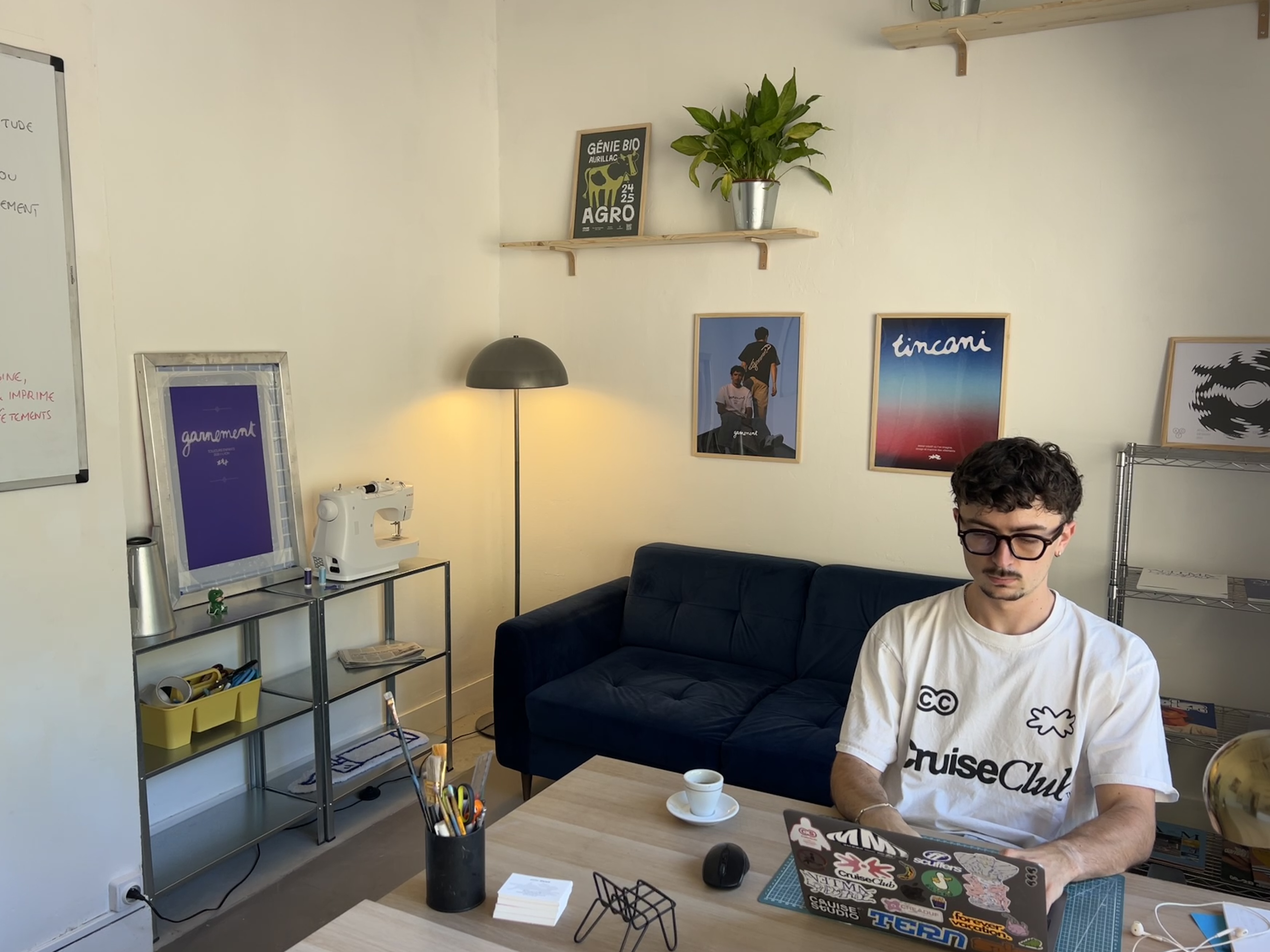 Atelier Tincani — vue intérieure
